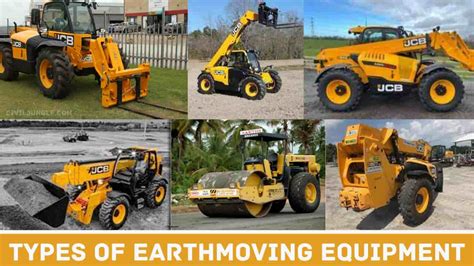 types of earthmoving equipment